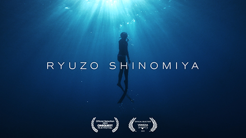 Ryuzo Shinomiya, Free Diver / Photographer